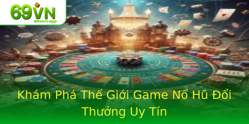 Khám Phá Thế Giới Game Nổ Hũ Đổi Thưởng Uy Tín