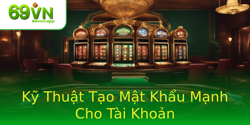 Kỹ Thuật Tạo Mật Khẩu Mạnh Cho Tài Khoản